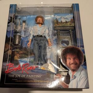 Bob Ross Action Figure